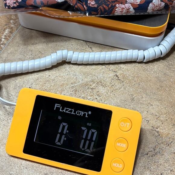 ALYA Long Sleeve Floral Dress – Blue with Blush Flowers, Size Small - Picture 5 of 5